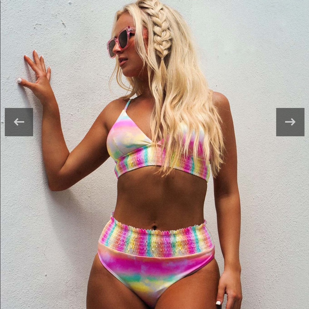 Rainbow bikini